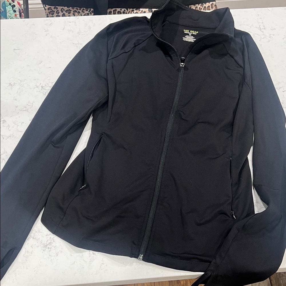 Tek Gear Black Workout Jacket